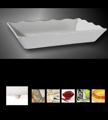 Bake & Brew Tray 14"L x 9.75"W x 2.5"Deep